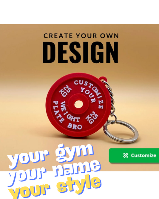 Custom Keychains For Gym Branding