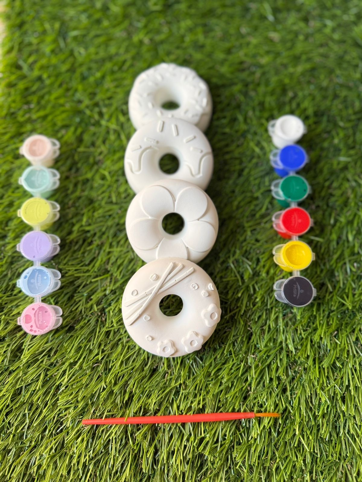 Donut-Themed Clay DIY Paint Kit – Fun Creative Activity for Kids