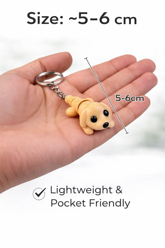 Flexi Dog Keychain – Wiggly Pocket Pet