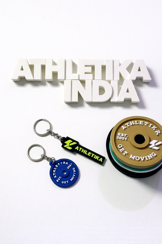 Custom Gym Branding Pack – Plates, Keychains & Table Sign | Gym Merchandise Combo