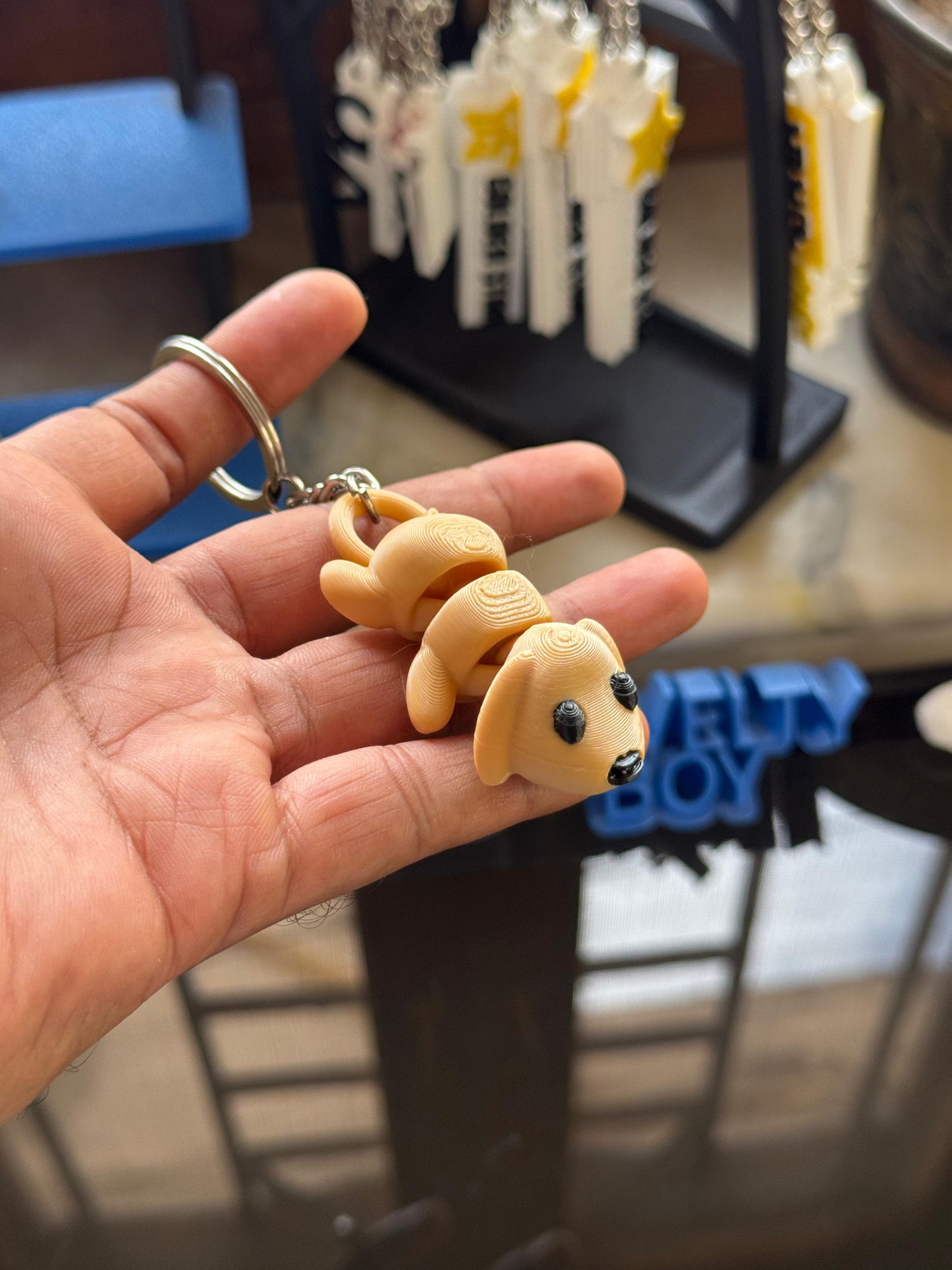 Flexi Dog Keychain β Wiggly Pocket Pet