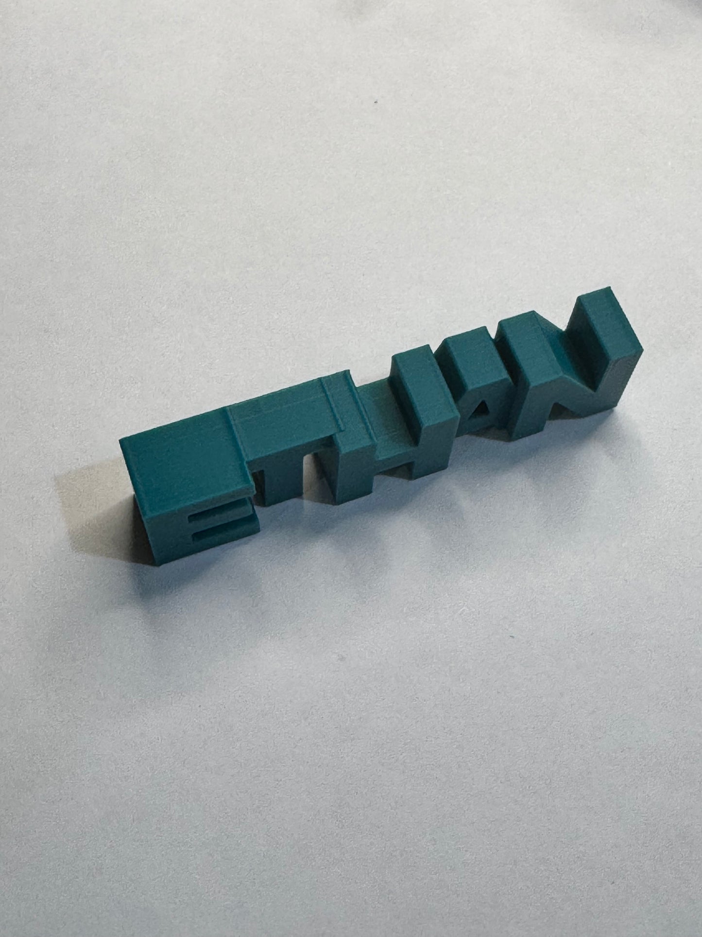 1 Custom Name Magnet - Upto 10 cm length solid material