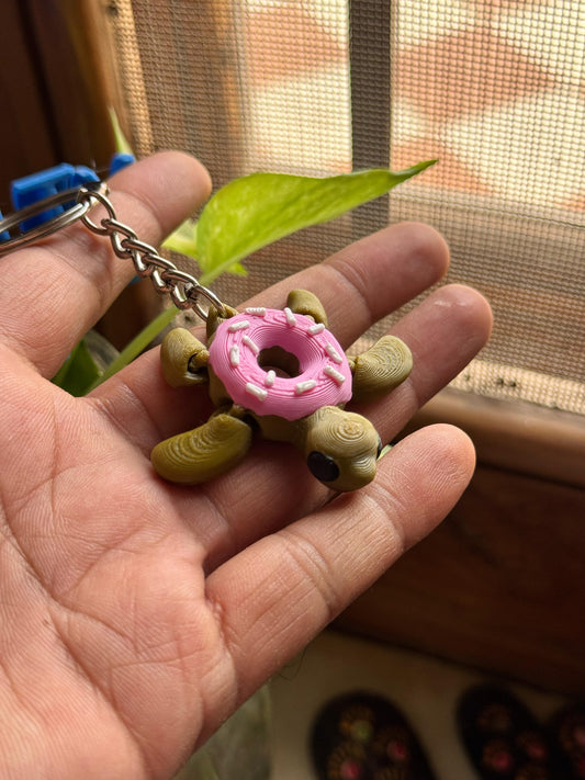 Flexi Turtle Keychain – Cute & Calming Fidget Toy