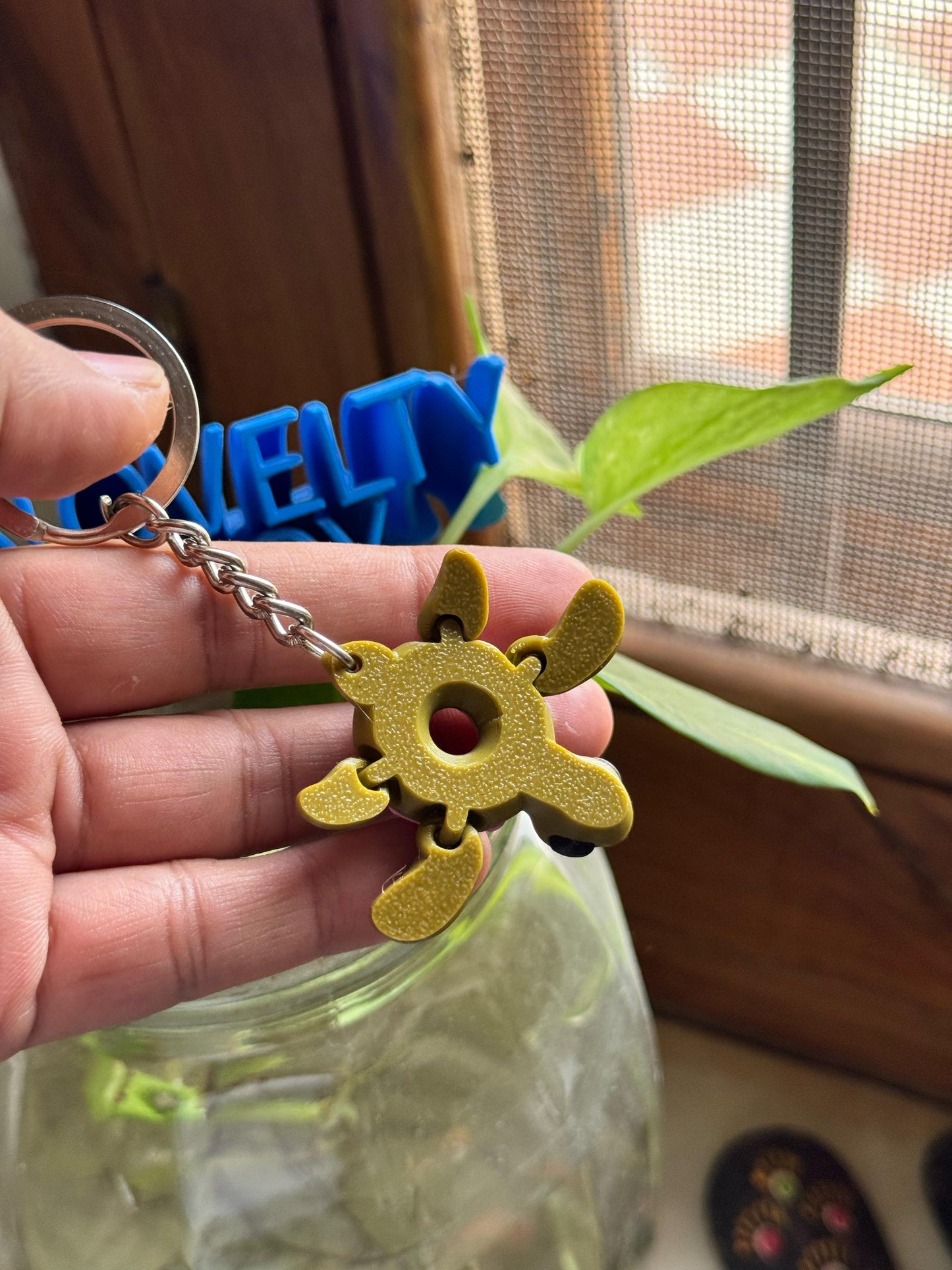 Flexi Turtle Keychain β Cute & Calming Fidget Toy