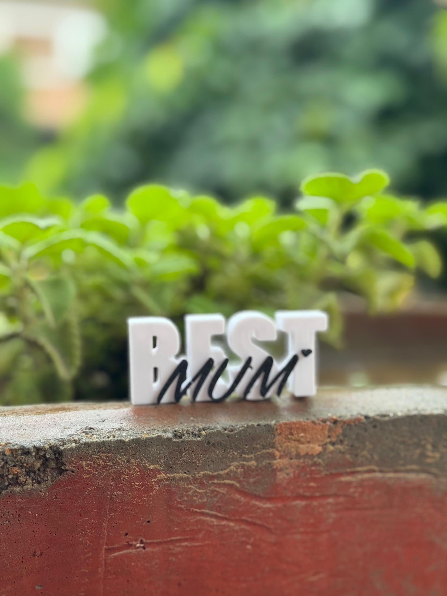Best Mom Fridge Magnet โ Black / Red