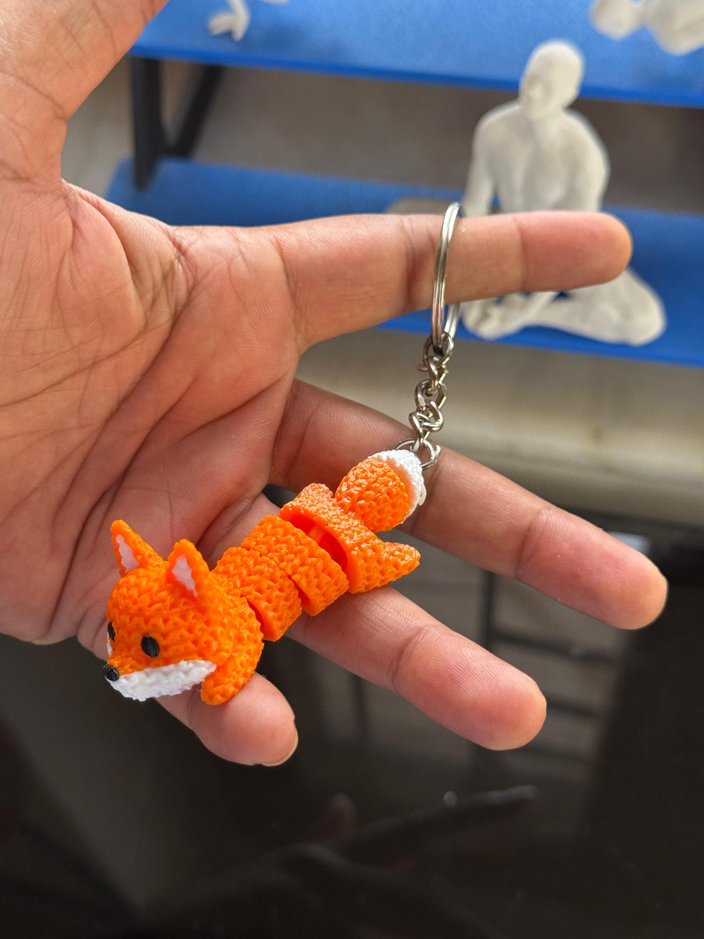 Flexi Fox Keychain β Playful & Pocket-Sized