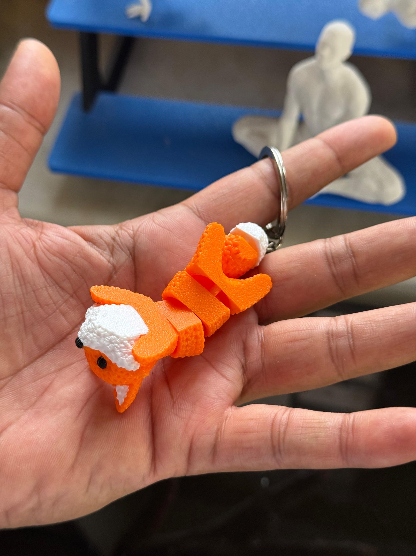 Flexi Fox Keychain β Playful & Pocket-Sized