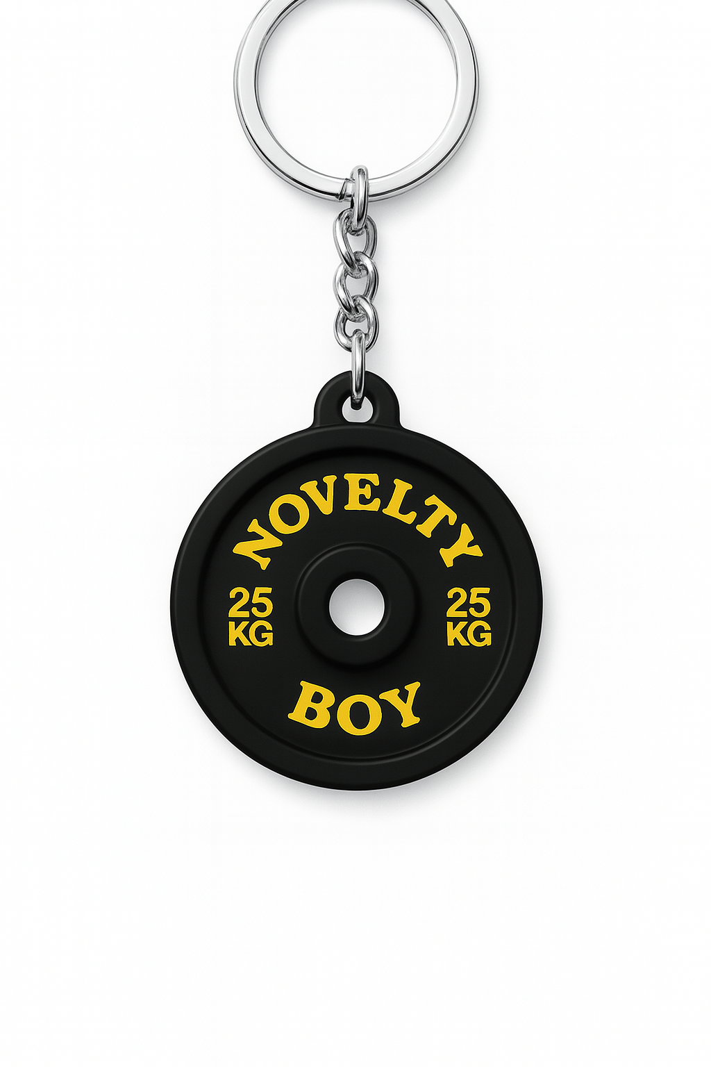 Custom Gym Plate Keychain – Your Words, Your Style