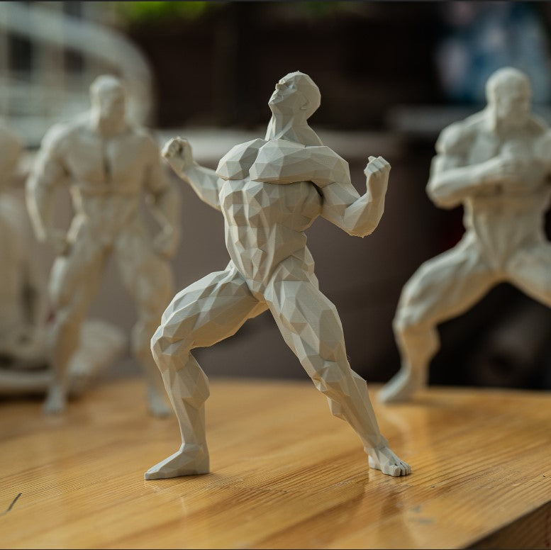 Super Muscular Man Desk & Home Decor Model – 6 Inch