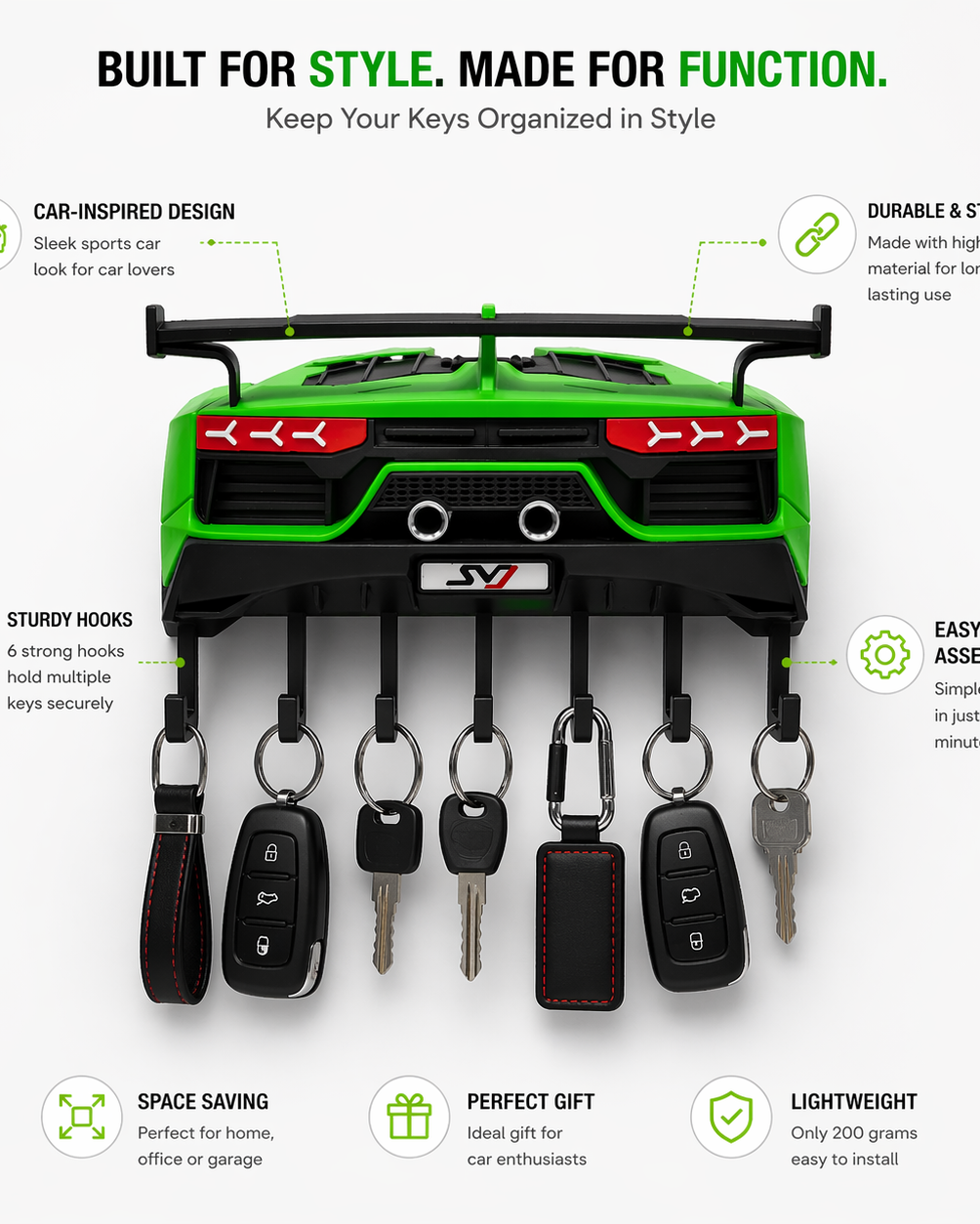 Luxury Car Key Holder Rack – Novelty Boy