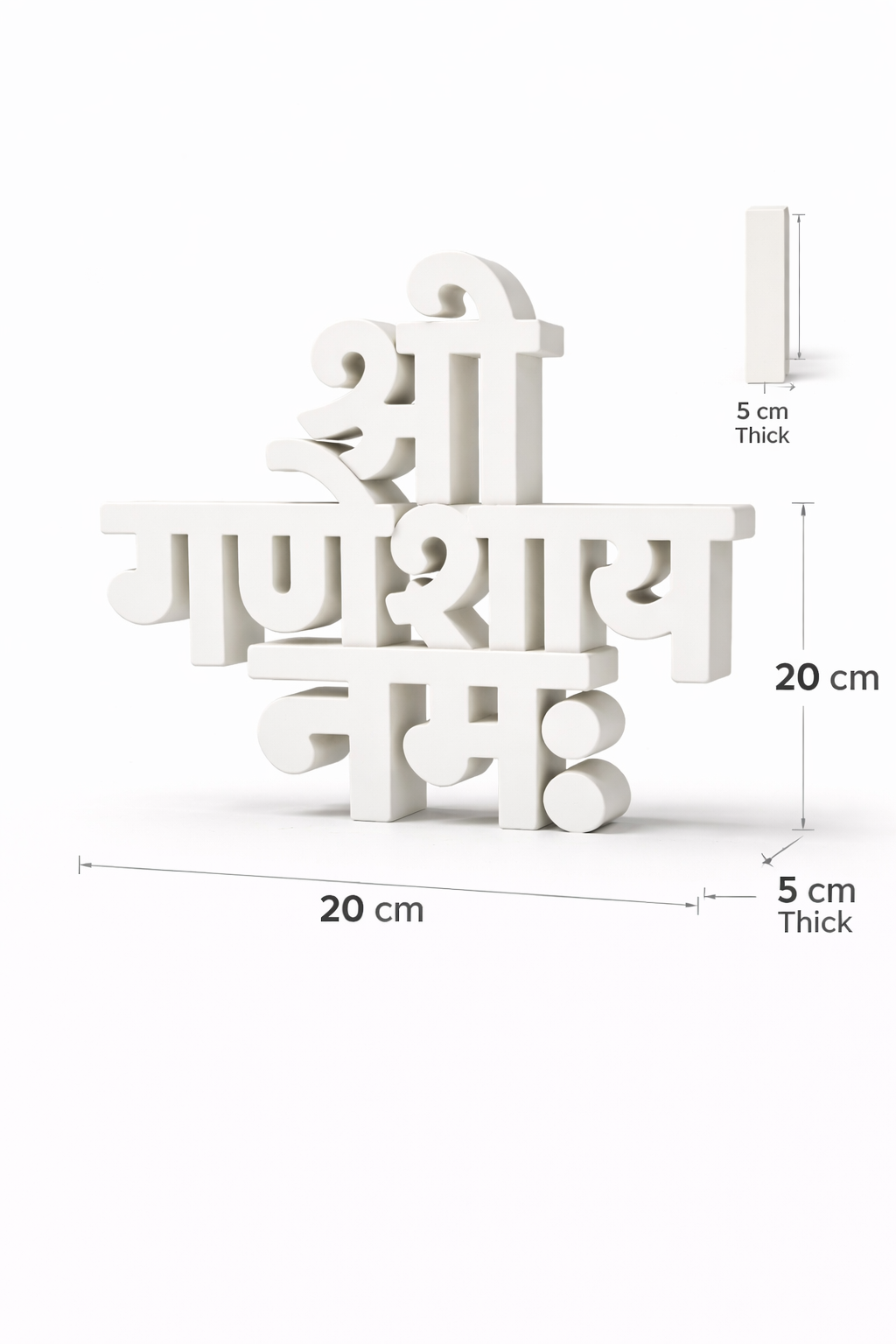 Shri Ganeshay Namah Table Sign – Novelty Boy