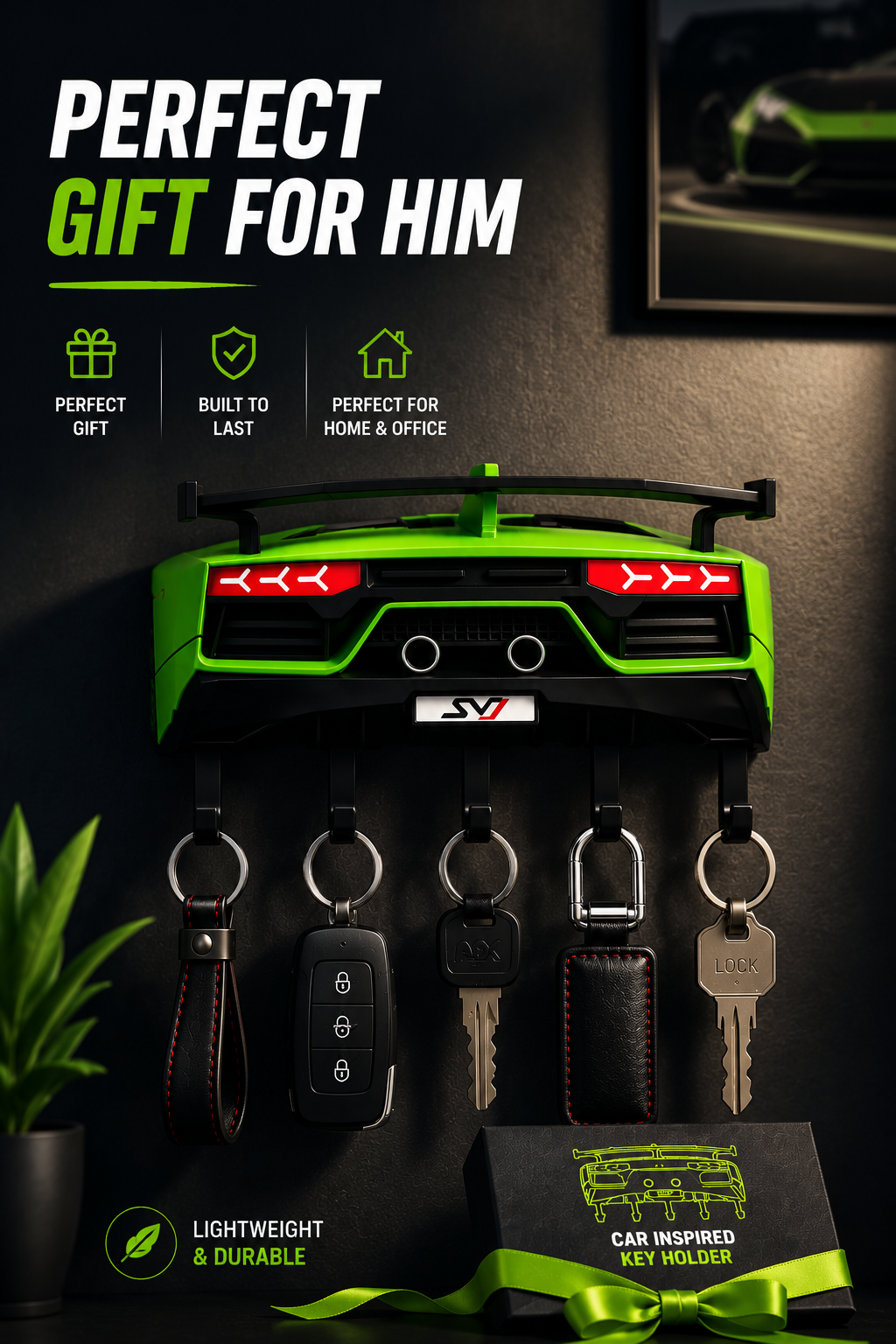 Luxury Car Key Holder Rack – Novelty Boy