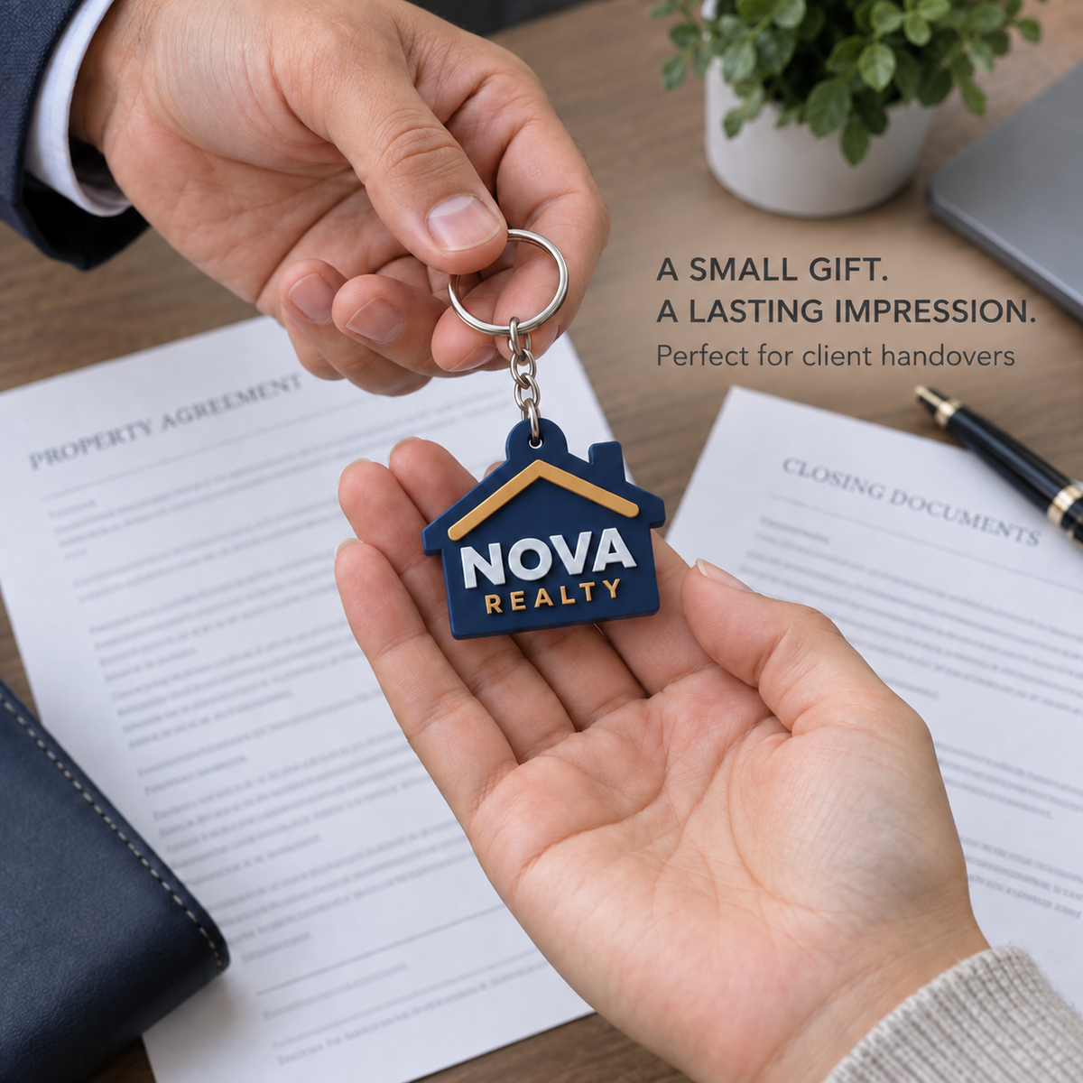 Custom Logo Keychains – 3D Raised Branding | Bulk 10 / 25 / 50