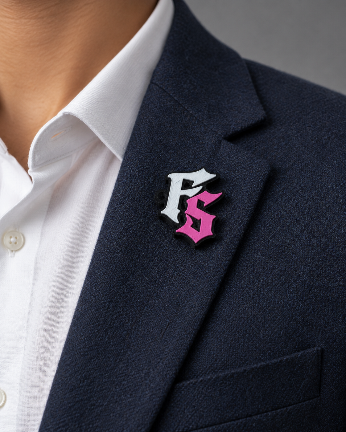 Custom 3D magnetic name badge – Novelty Boy