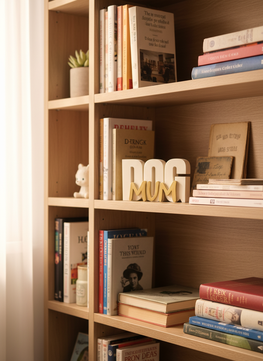 Dog Mum Table Sign – Novelty Boy
