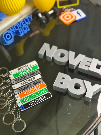Custom Room Keychain