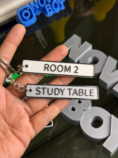 Custom Room Keychain