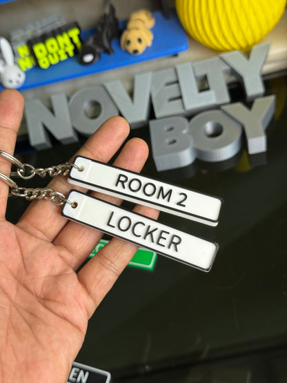 Custom Room Keychain