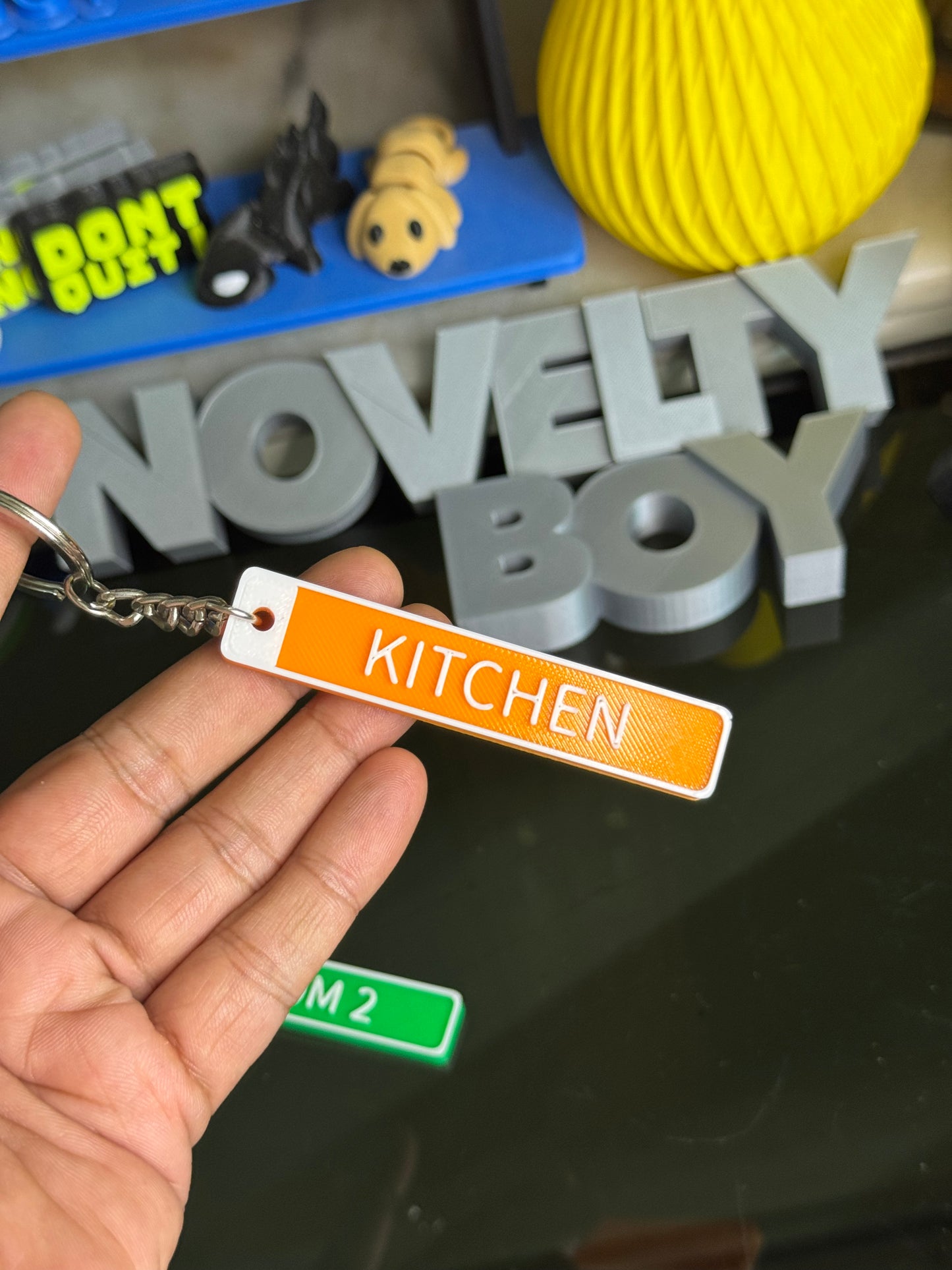 Custom Room Keychain