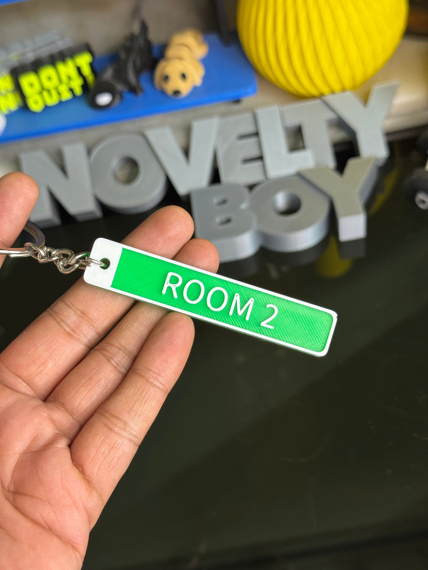 Custom Room Keychain