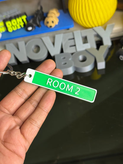 Custom Room Keychain