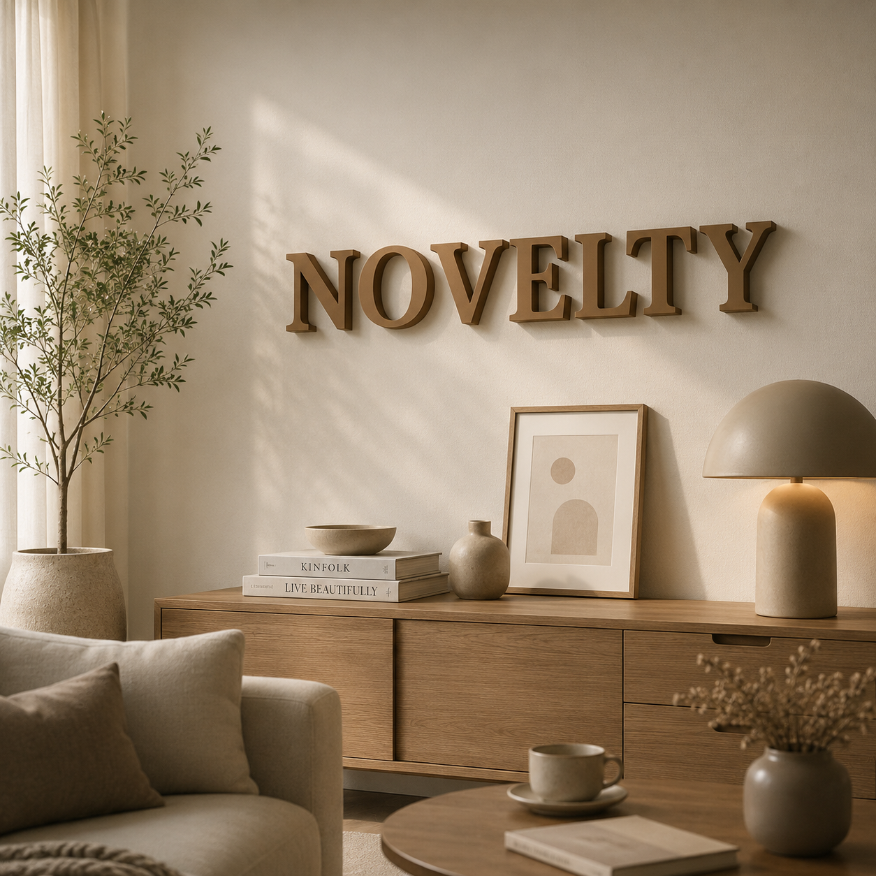 3D Alphabet Letter Decor – Novelty Boy