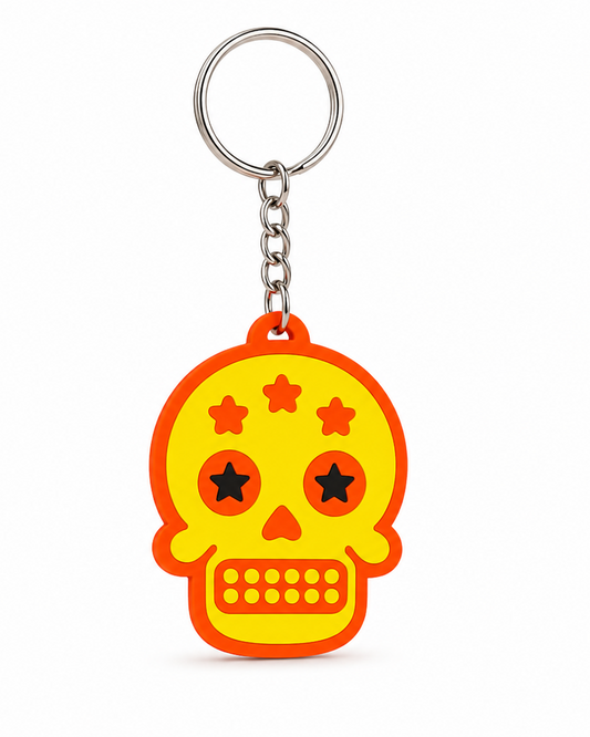 Skull NFC Keychain | Tap to Share Any Link | 5 Colours | Bulk Packs Available