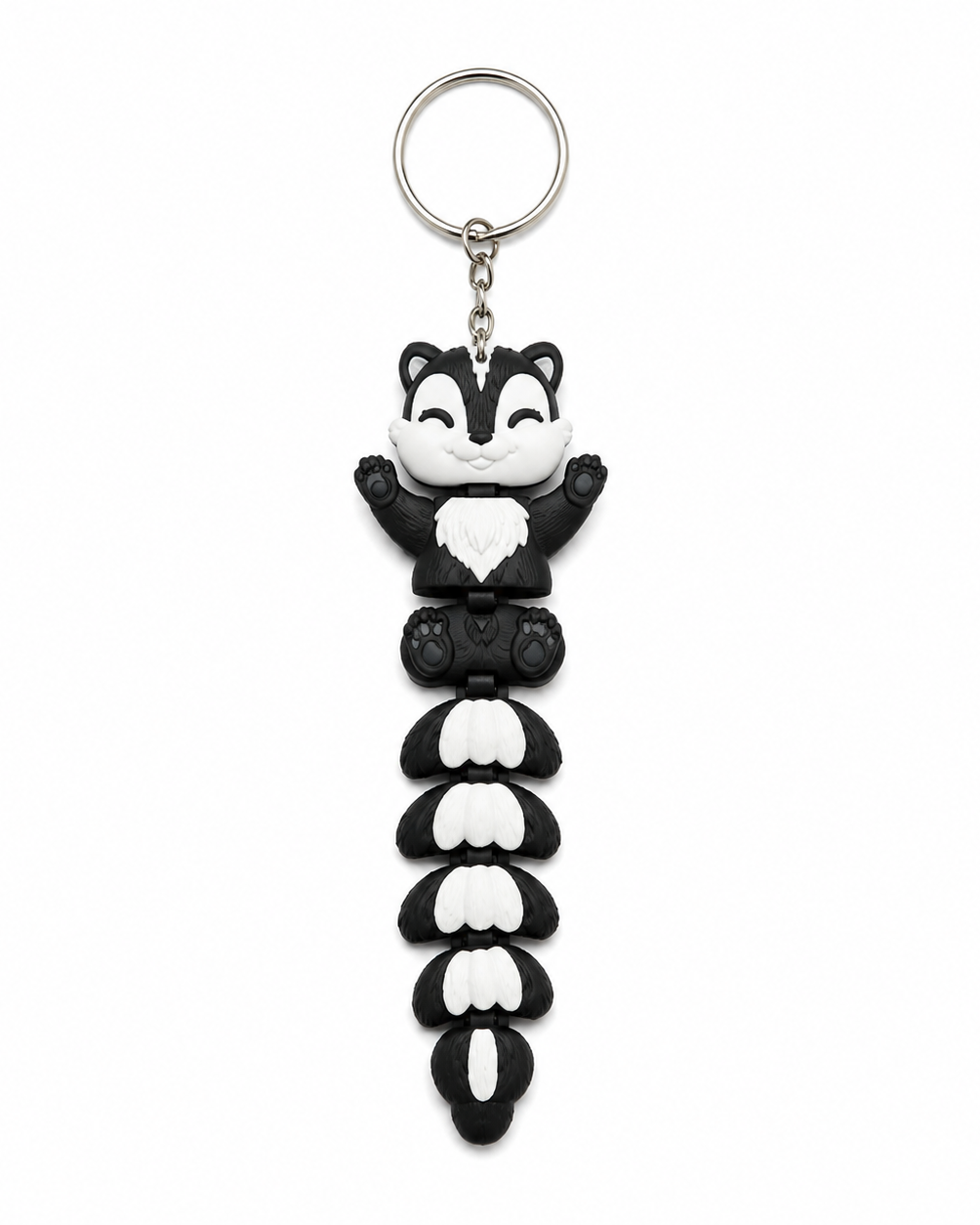 Cute Skunk Bag Charm Keychain – Novelty Boy