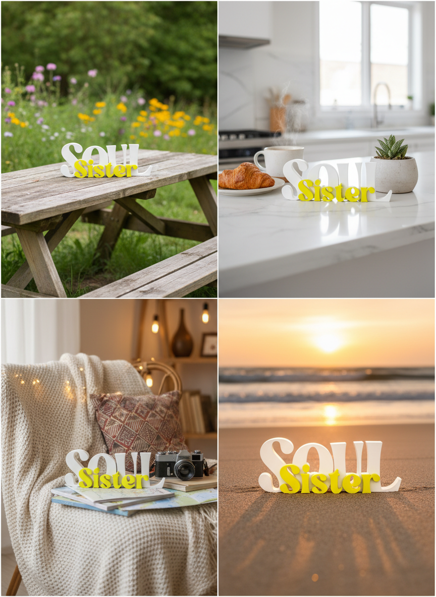 Soul Sister Table Sign – Novelty Boy