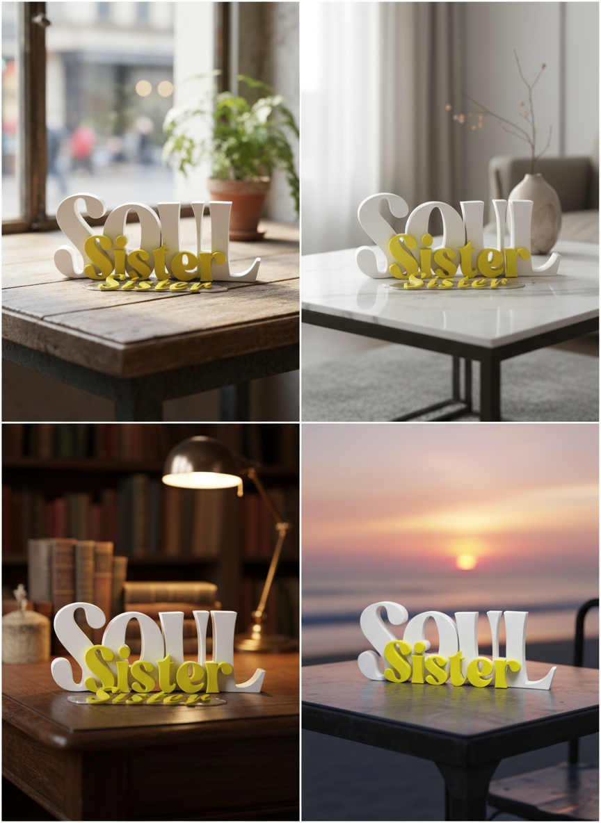 Soul Sister Table Sign – Novelty Boy