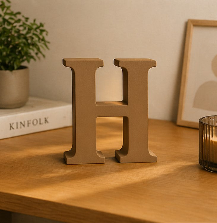3D Alphabet Letter Decor (A to Z) – Minimal Premium Decorative Letters | 15cm