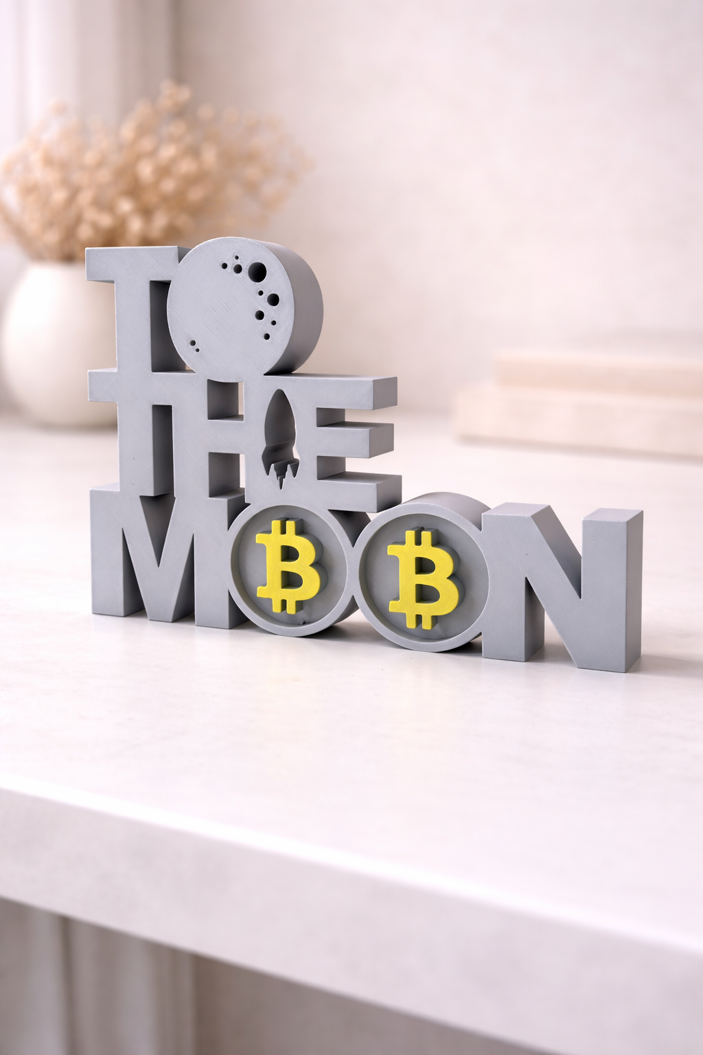 To The Moon Table Sign – Novelty Boy