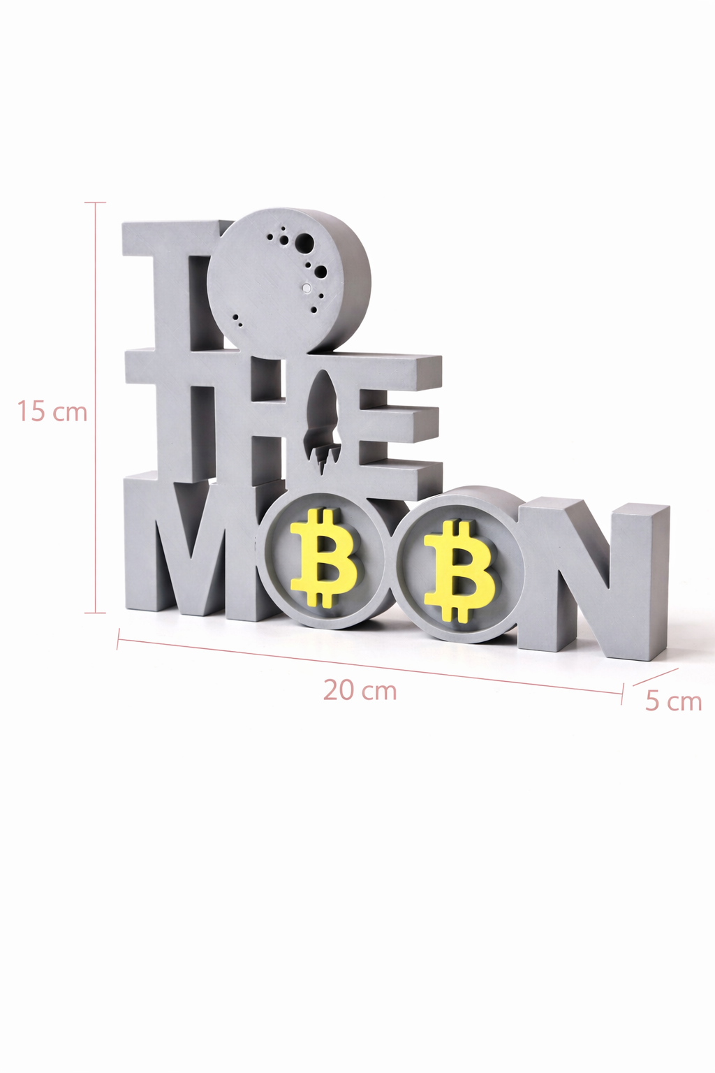 To The Moon Table Sign – Novelty Boy