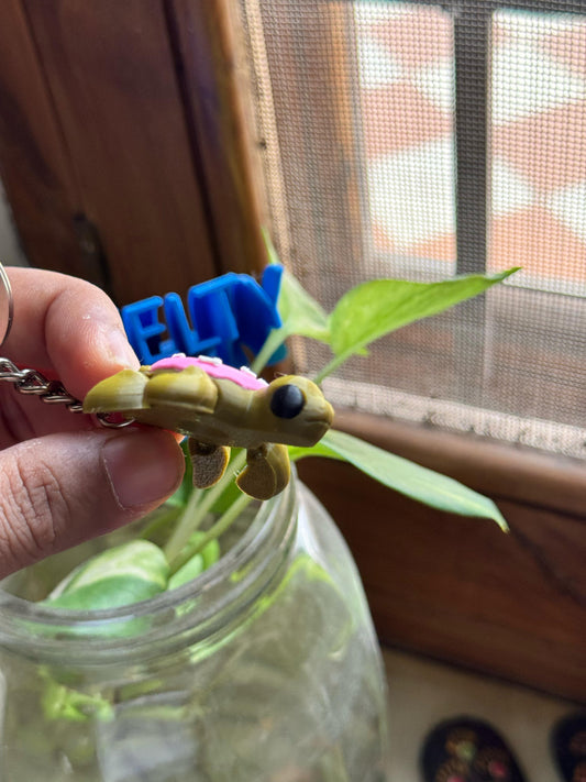 Flexi Turtle Keychain – Cute & Calming Fidget Toy