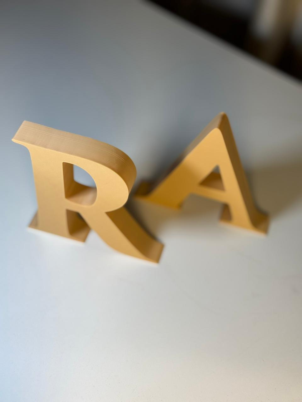 3D Alphabet Letter Decor – Novelty Boy