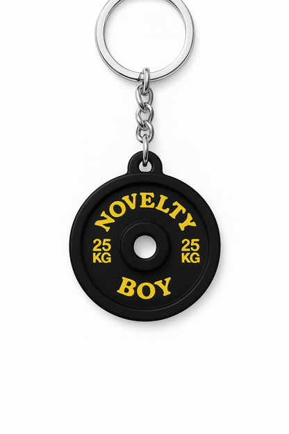 Custom Gym Plate Keychain – Your Words, Your Style