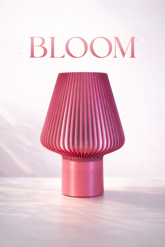 BLOOM Lamp – Modern Ambient Table Lamp | Minimal Decorative Desk Light