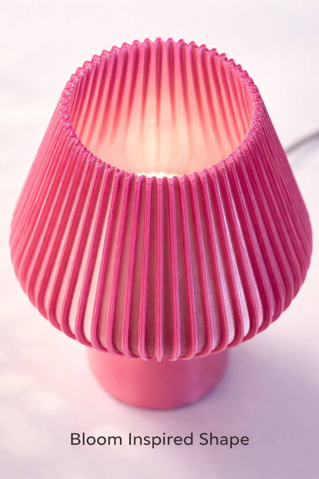 BLOOM Lamp – Modern Ambient Table Lamp | Minimal Decorative Desk Light