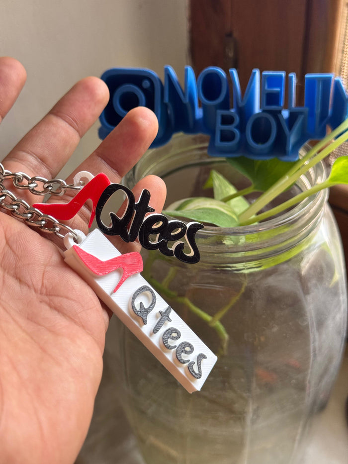 Custom brand logo keychains bulk