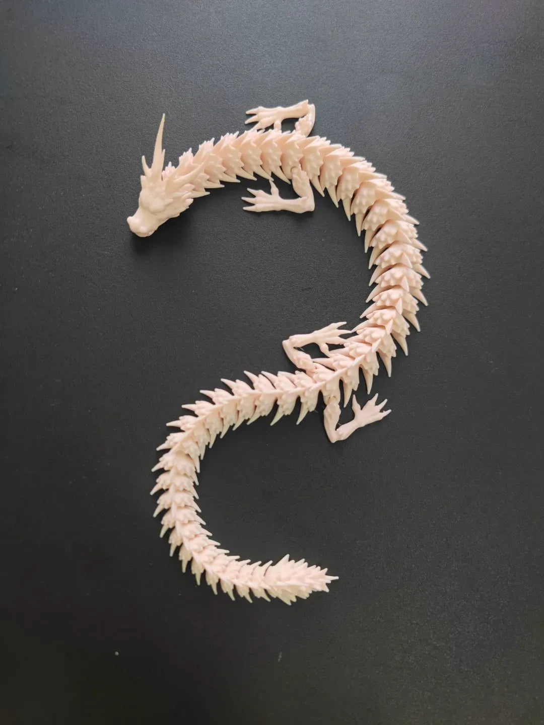 Dragon – 40 cm Fully Articulated Toy WHITE