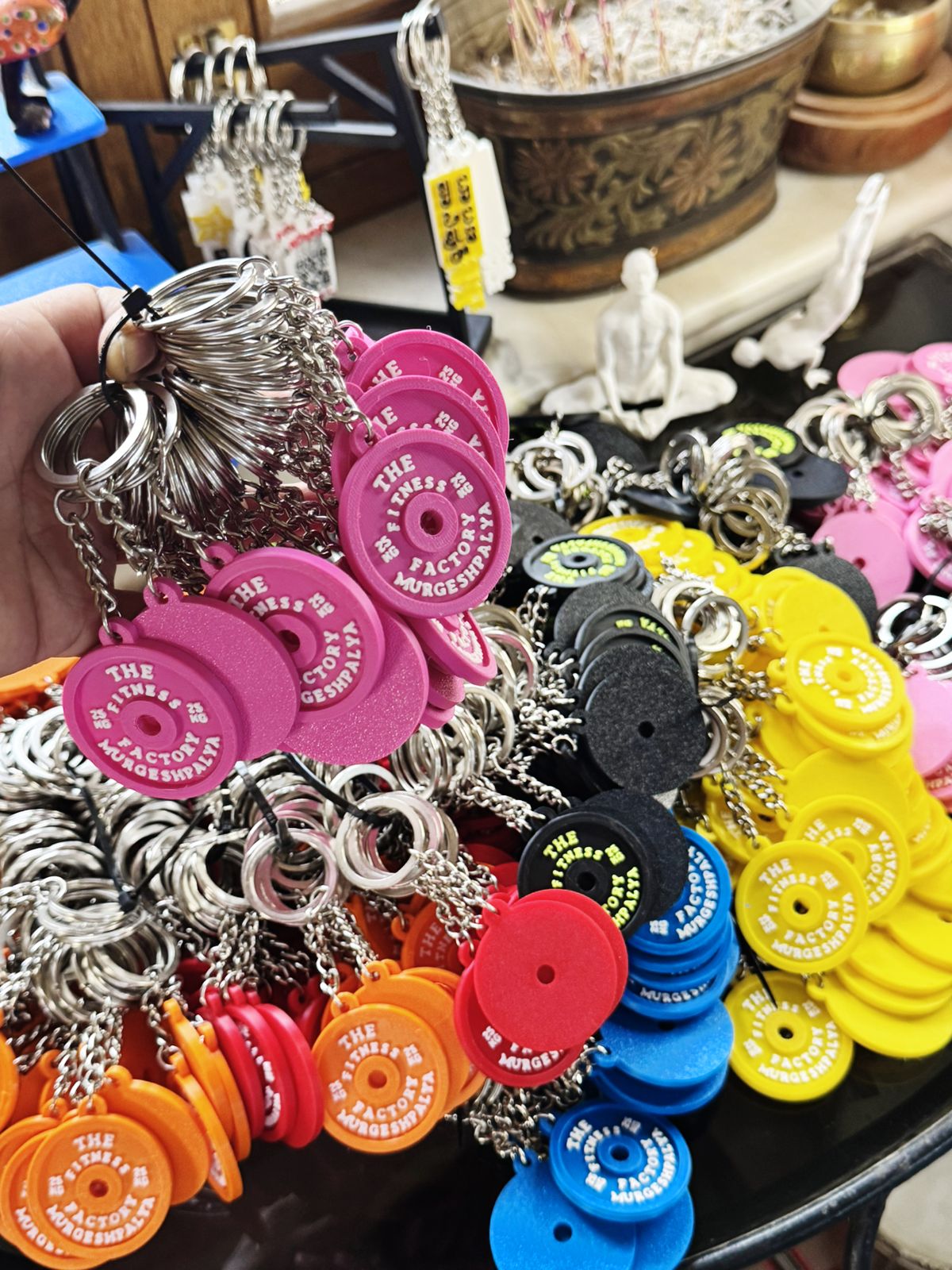 Custom Keychains For Gym Branding