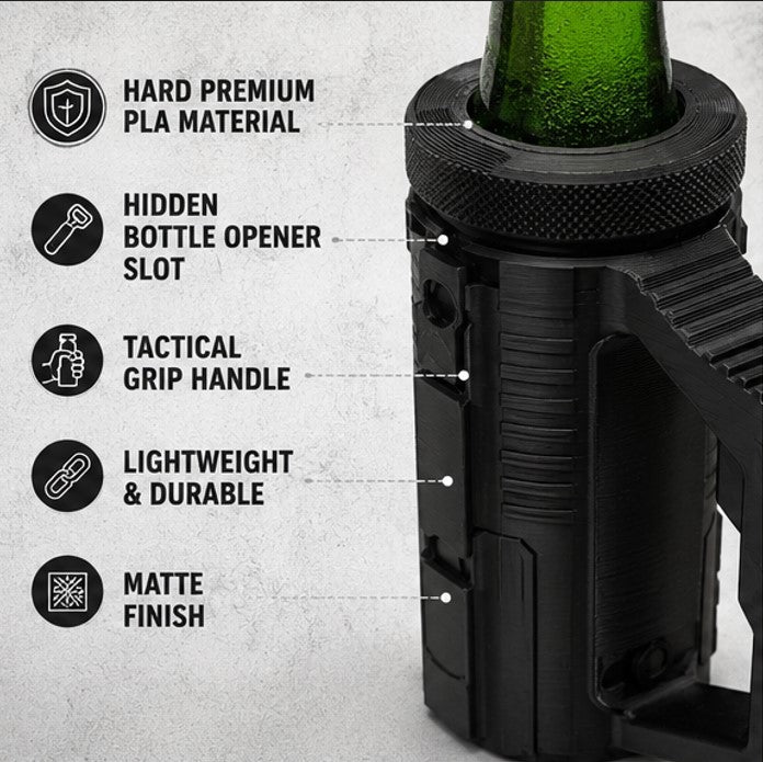 Tactical Bottle Koozie – Novelty Boy