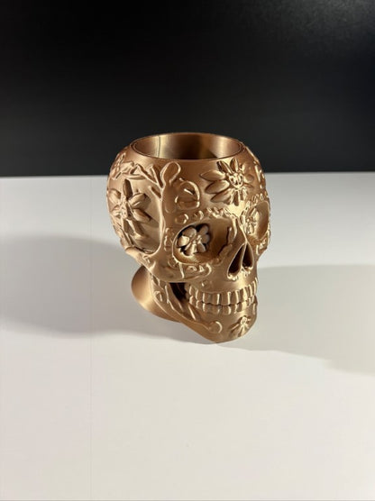 Sugar Skull Pen Stand