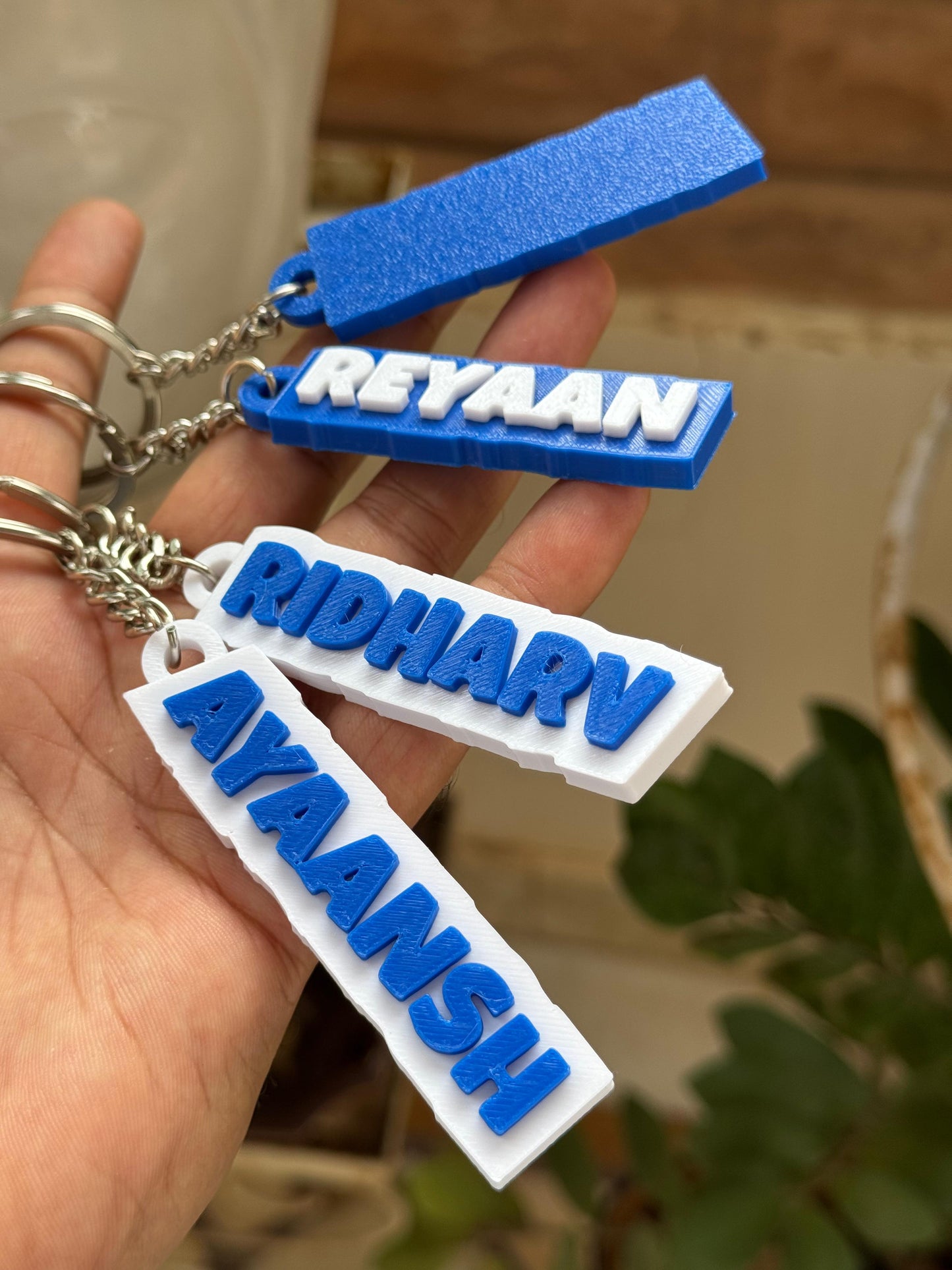 Custom Name Keychain – Single Word | Personalized | 2-4 Inch