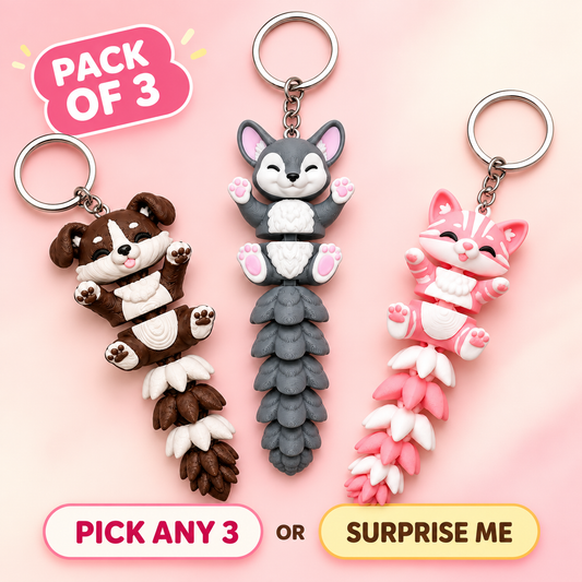 Build Your 3-Charm Pack | Pick Any Charms or Dogs | Free Shipping