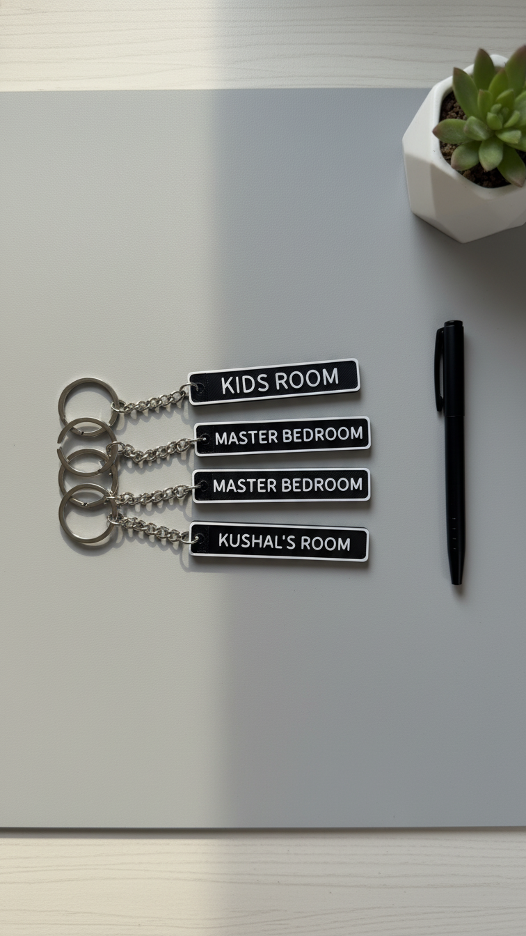 Custom Room Keychain – Novelty Boy