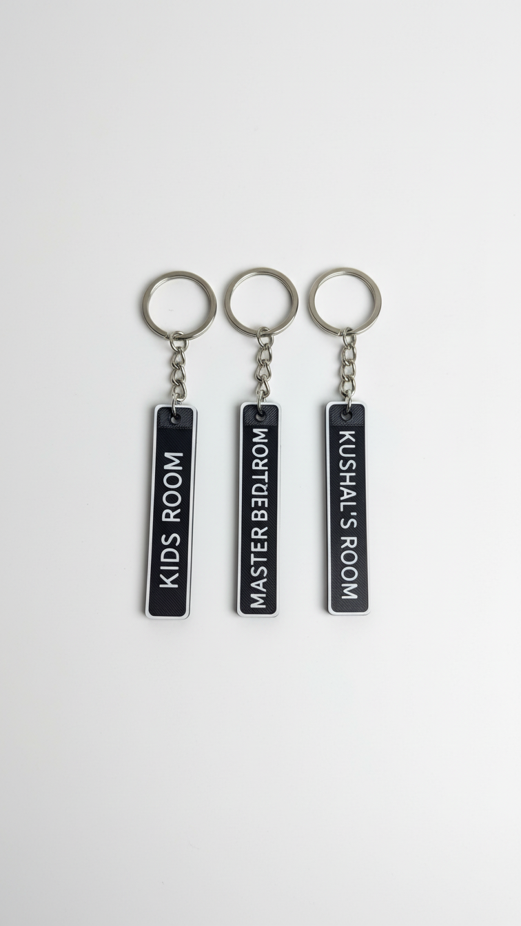 Custom Room Keychain – Novelty Boy