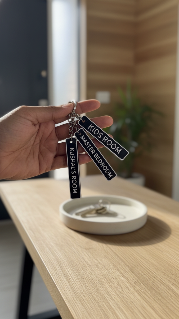 Custom Room Keychain – Novelty Boy