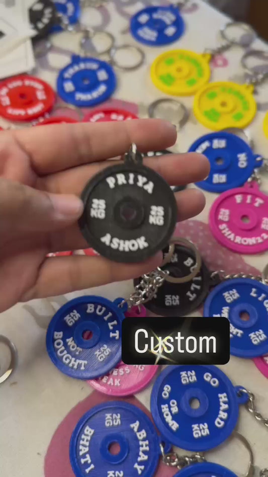 Custom Keychains For Gym Branding