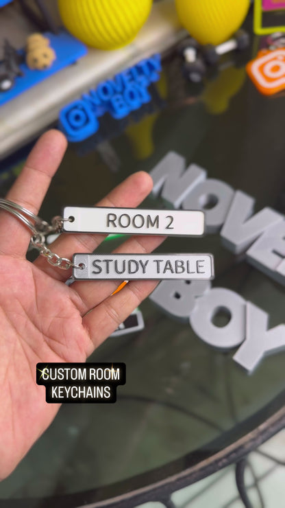 Custom Room Keychain